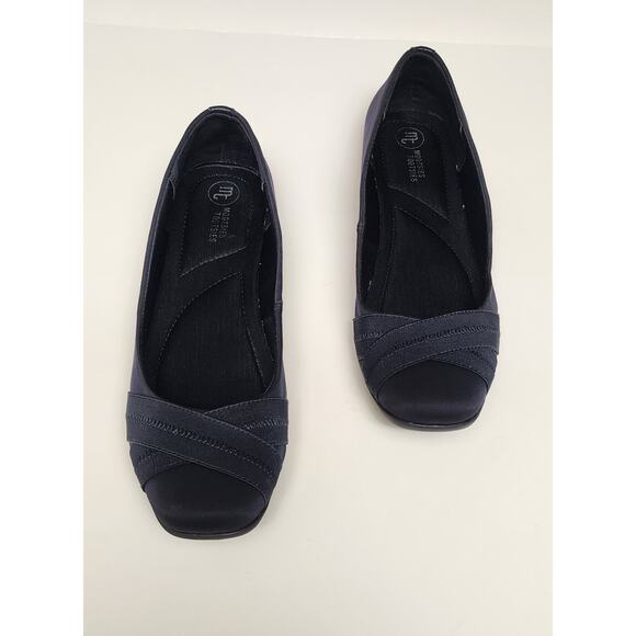 Mootsies Tootsies Modellie Casual Navy Blue Textile Upper Flat Shoes Size 8M - Picture 5 of 14